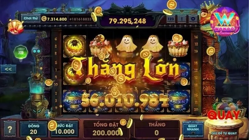 Các tính năng trong game nổ hũ