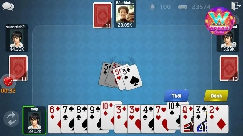 Kinh nghiệm chơi game bài Won99