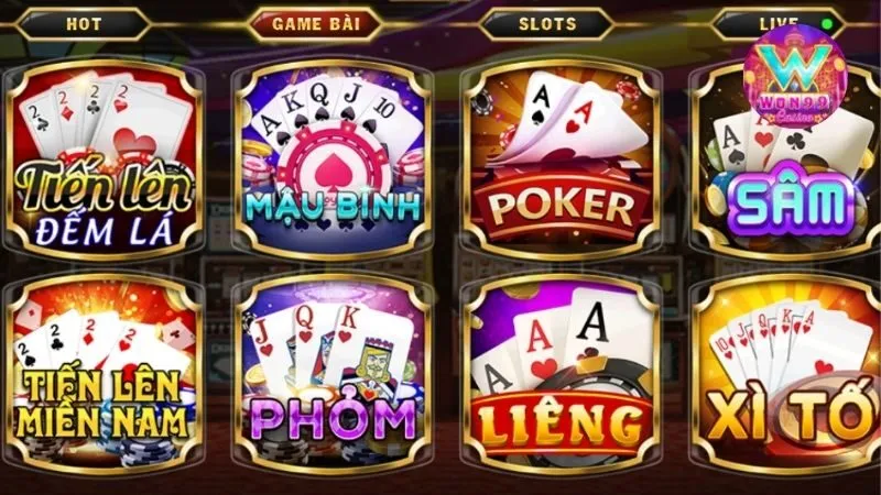 Trò chơi game bài là sự lựa chọn hoàn hảo