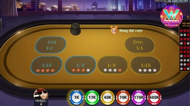 Xác suất khi dùng tool hack xóc đĩa